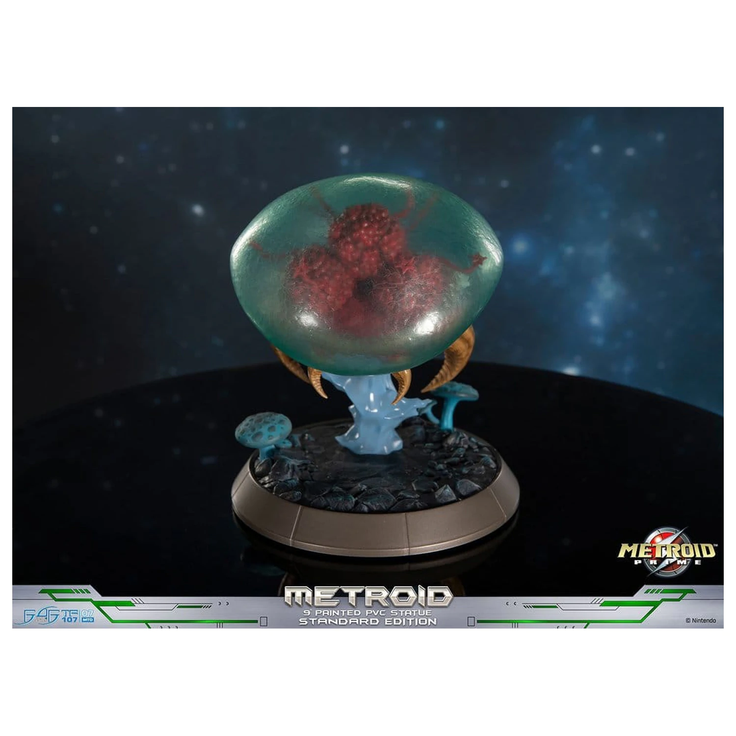Metroid Prime PVC figura Metroid (Standard) (Glow in the Dark) 21 cm fotografija proizvoda
