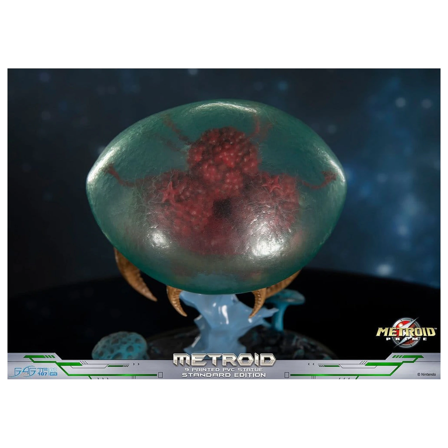 Metroid Prime PVC figura Metroid (Standard) (Glow in the Dark) 21 cm fotografija proizvoda