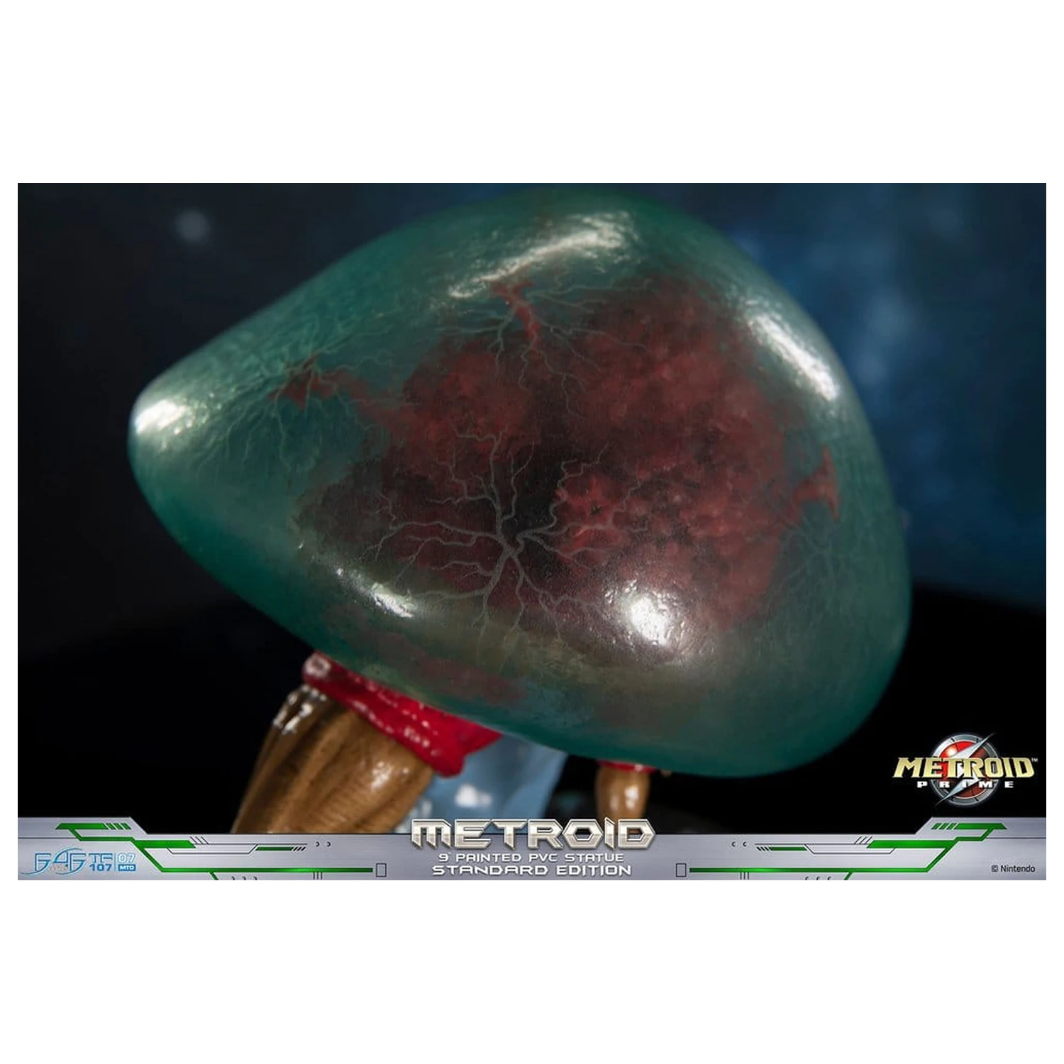 Metroid Prime PVC figura Metroid (Standard) (Glow in the Dark) 21 cm fotografija proizvoda