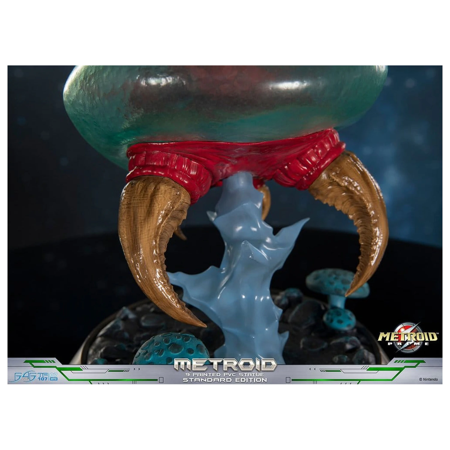 Metroid Prime PVC figura Metroid (Standard) (Glow in the Dark) 21 cm fotografija proizvoda
