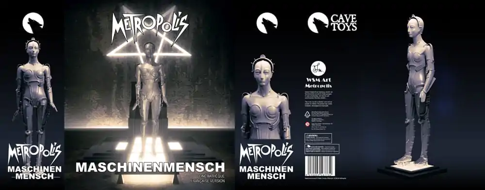 Metropolis Resin kip 1/10 Maschinenmensch C.F.M. 19 cm fotografija proizvoda