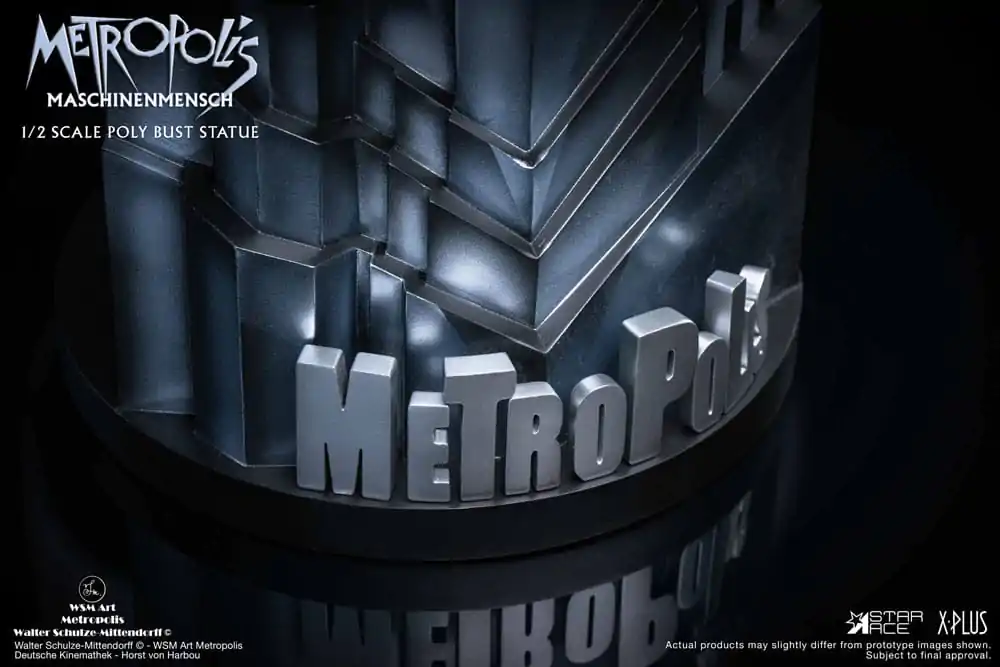 Metropolis Poprsje 1/2 Maria Maschinenmensch 50 cm fotografija proizvoda