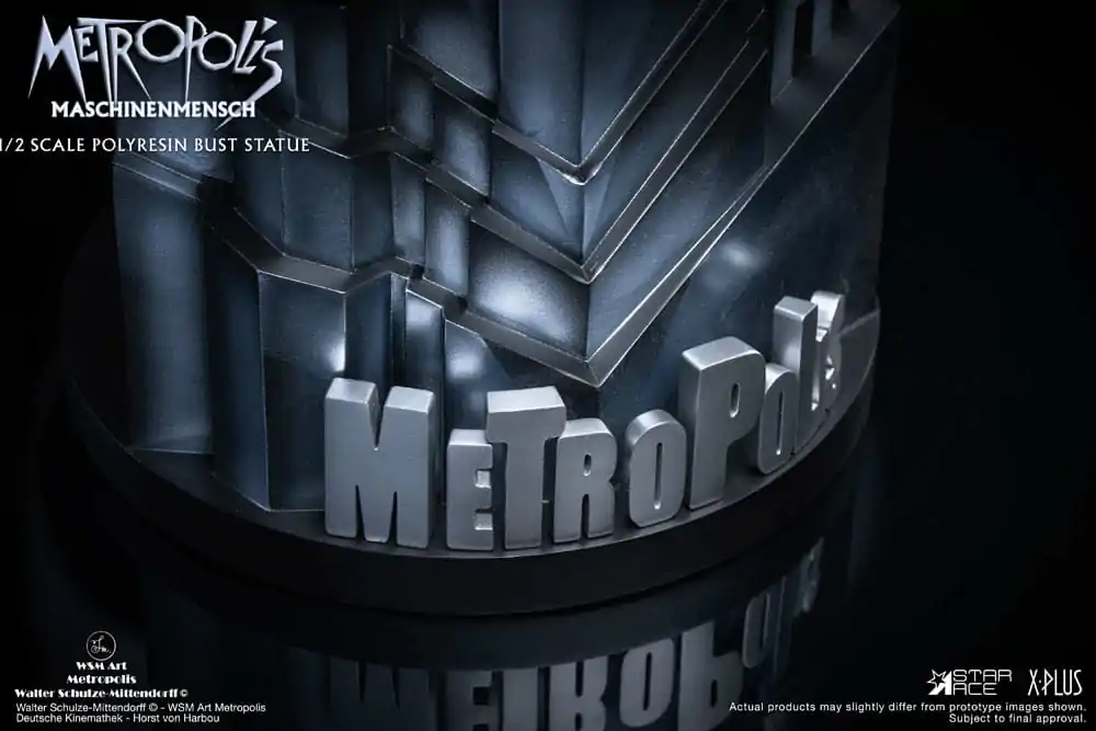Metropolis Poprsje 1/2 Maria Maschinenmensch 50 cm fotografija proizvoda