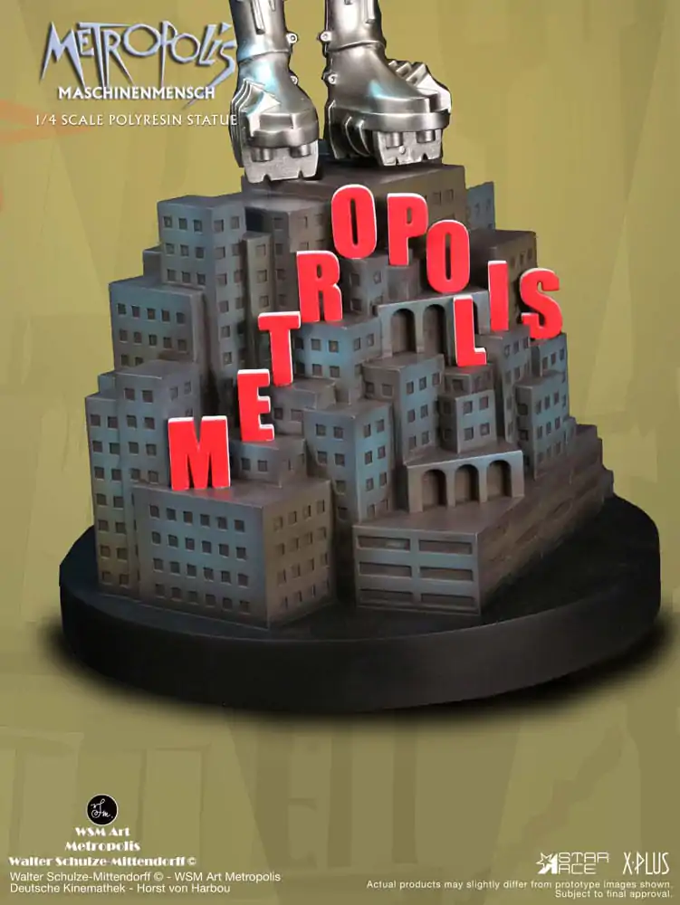 Metropolis Kip 1/4 Maschinenmensch Silver 40 cm fotografija proizvoda