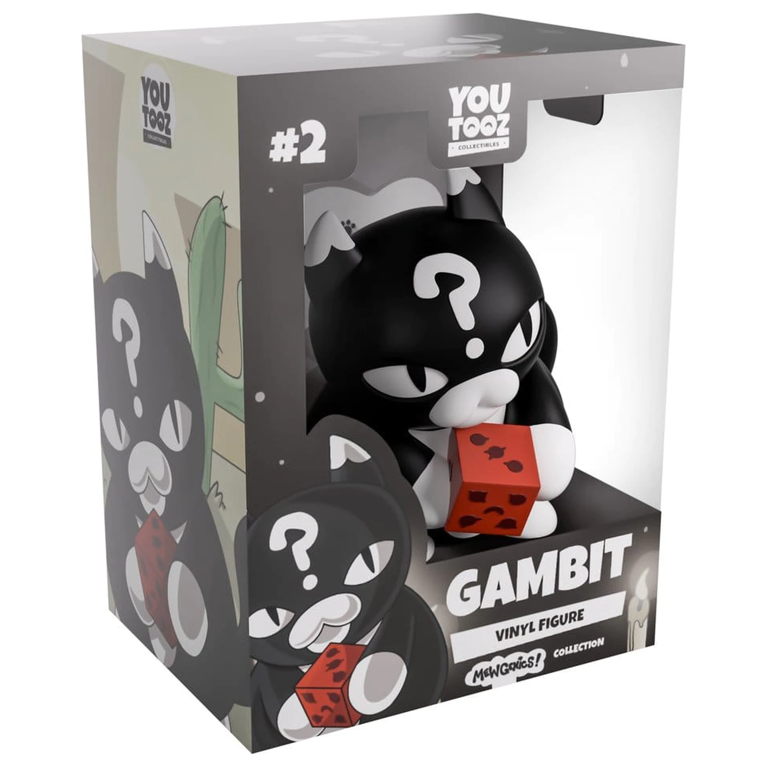 Mewgenics vinilna figura Gambit 9 cm fotografija proizvoda