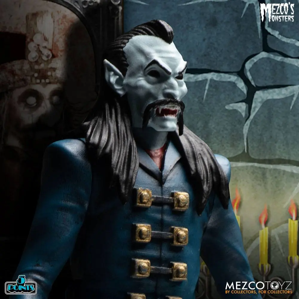 Mezco's Monsters 5 Points akcijske figure Tower of Fear Deluxe Set 9 cm fotografija proizvoda