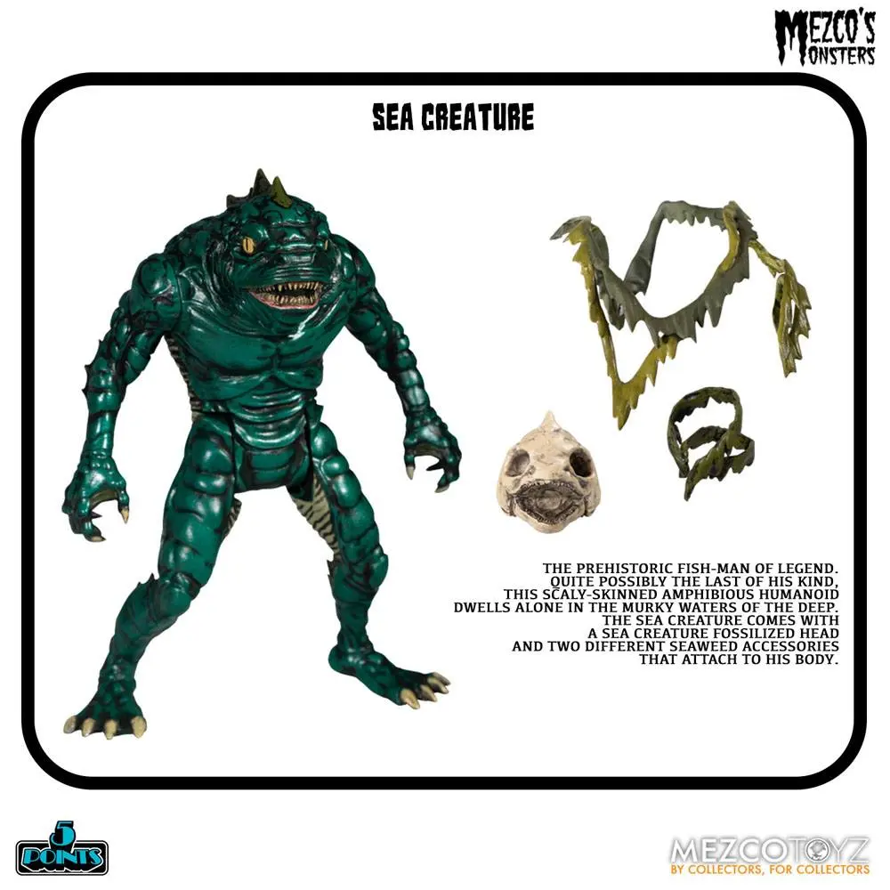 Mezco's Monsters 5 Points akcijske figure Tower of Fear Deluxe Set 9 cm fotografija proizvoda