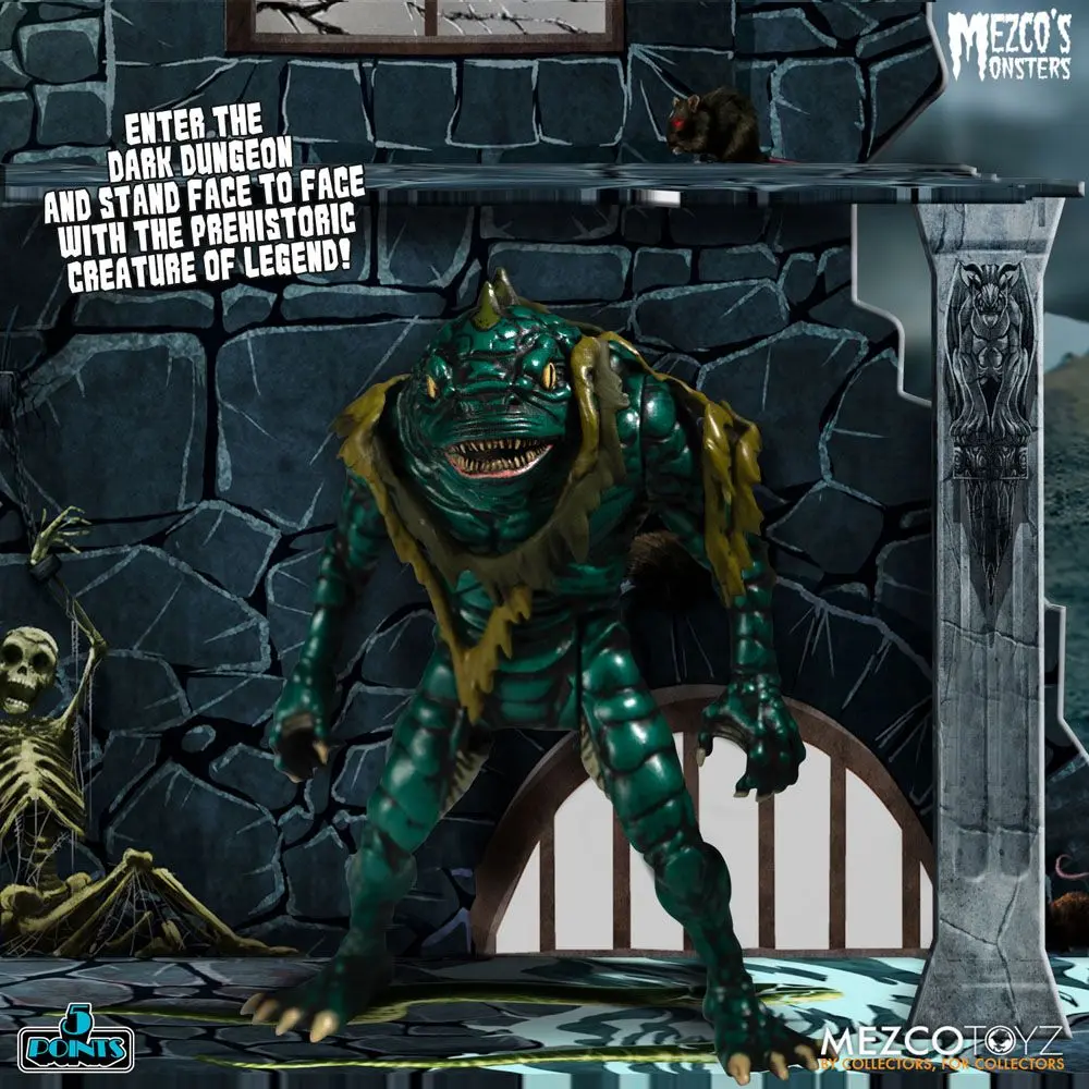 Mezco's Monsters 5 Points akcijske figure Tower of Fear Deluxe Set 9 cm fotografija proizvoda