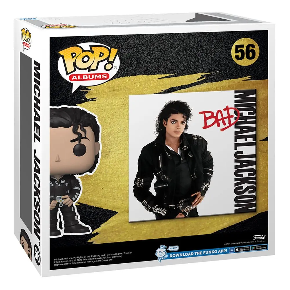 Michael Jackson POP! Albums Vinyl Figura Bad 9 cm fotografija proizvoda