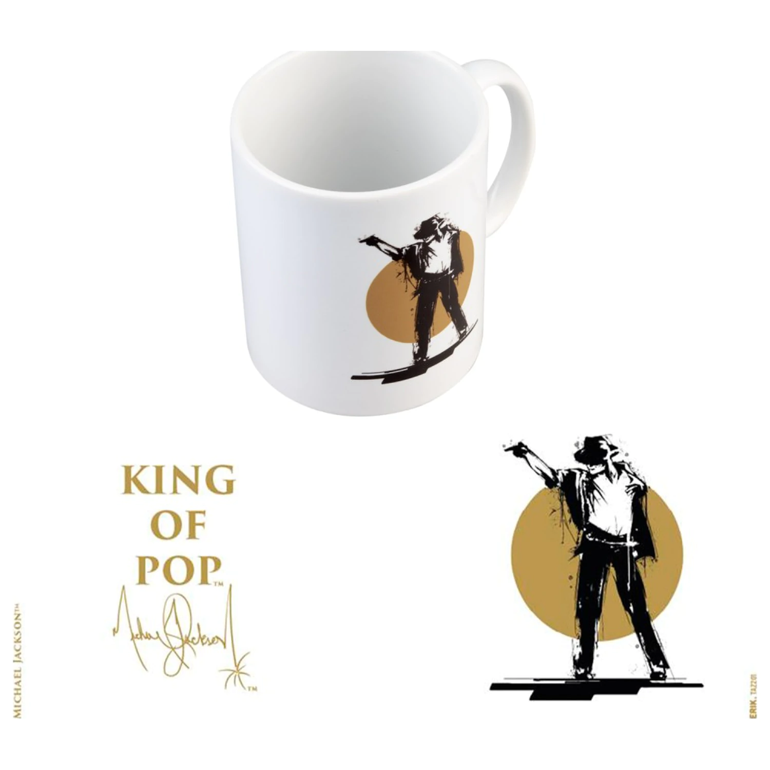 Michael Jackson King of Pop šalica fotografija proizvoda