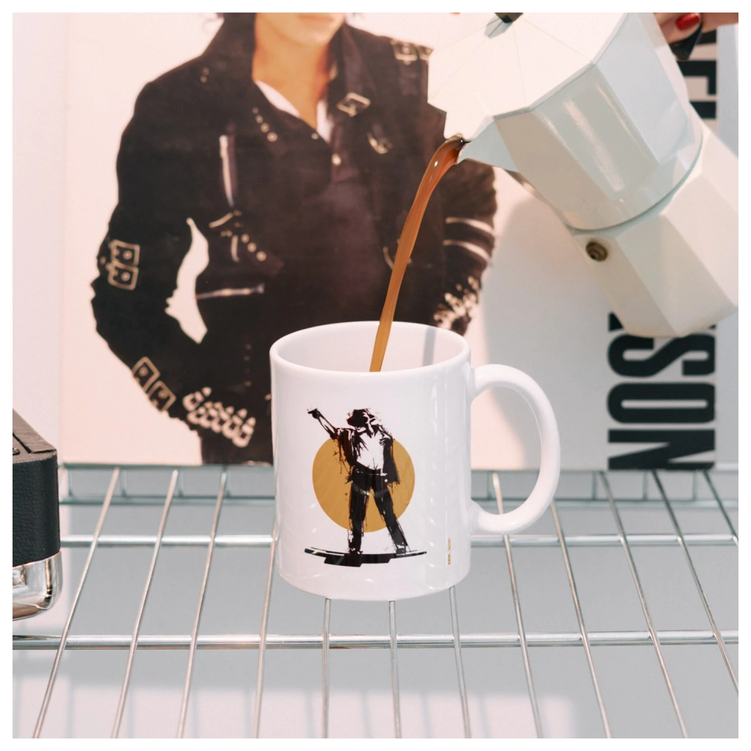 Michael Jackson King of Pop šalica fotografija proizvoda
