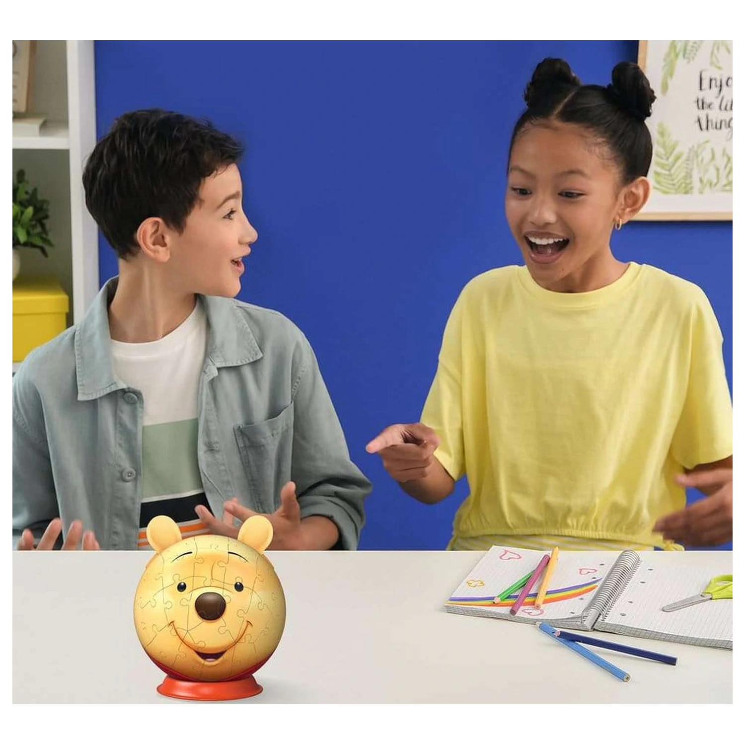 Winnie the Pooh 3D Kuglasta slagalica s ušima (77 komada) fotografija proizvoda