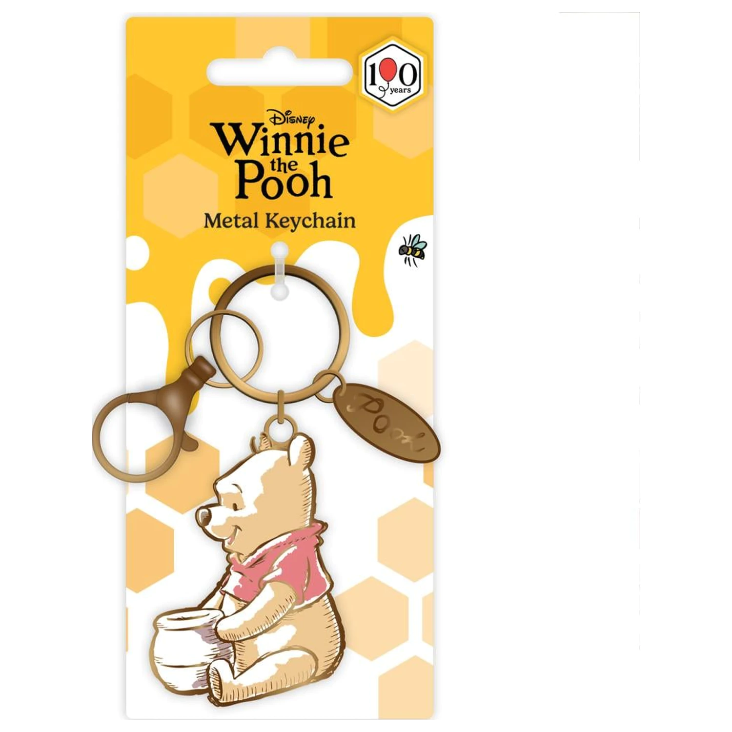 Winnie the Pooh Metalni privjesak za ključeve Hunny fotografija proizvoda