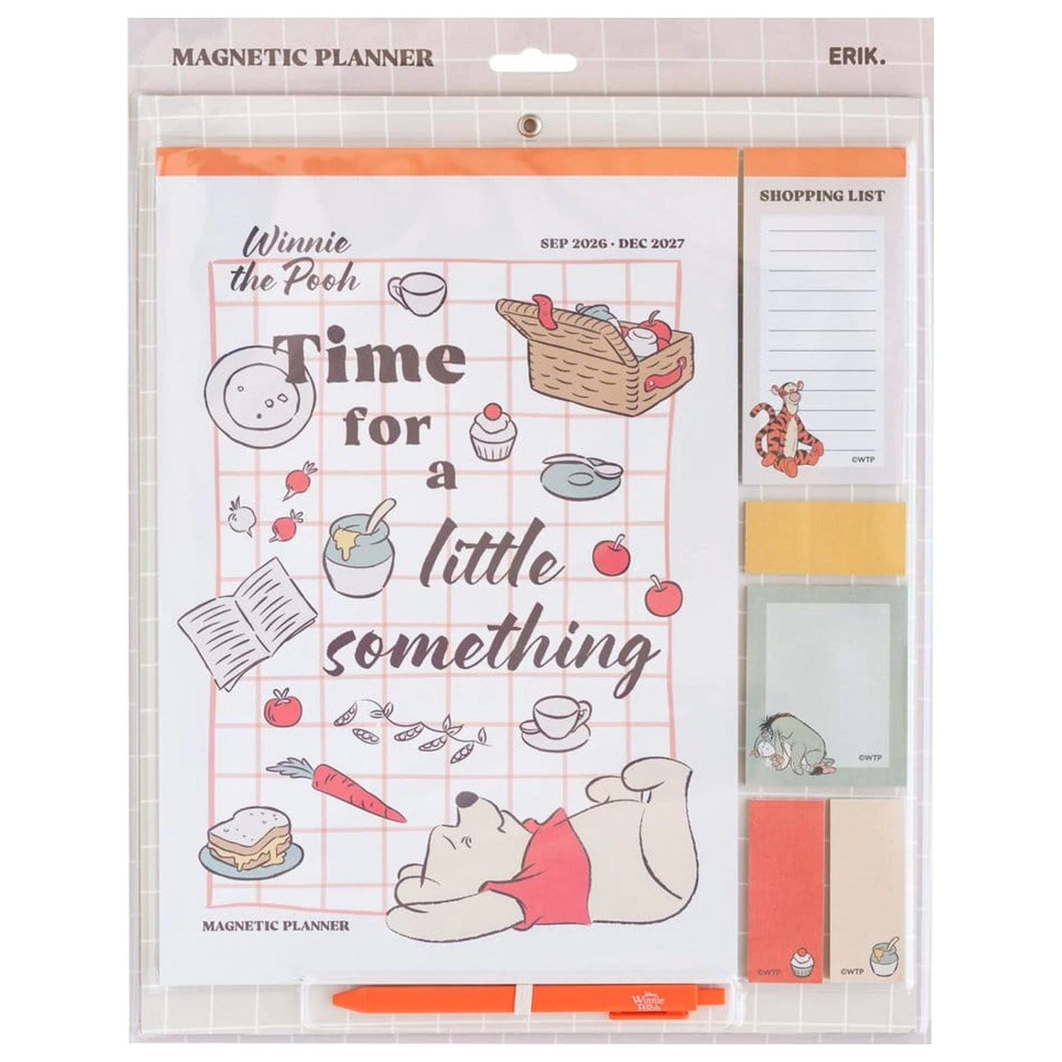 Winnie the Pooh Magnetski planer 2026/27 30 x 35 cm fotografija proizvoda