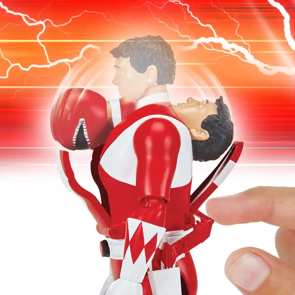 Mighty Morphin Power Rangers Action Figure Auto-Morphin Red Ranger 12 cm Figura fotografija proizvoda