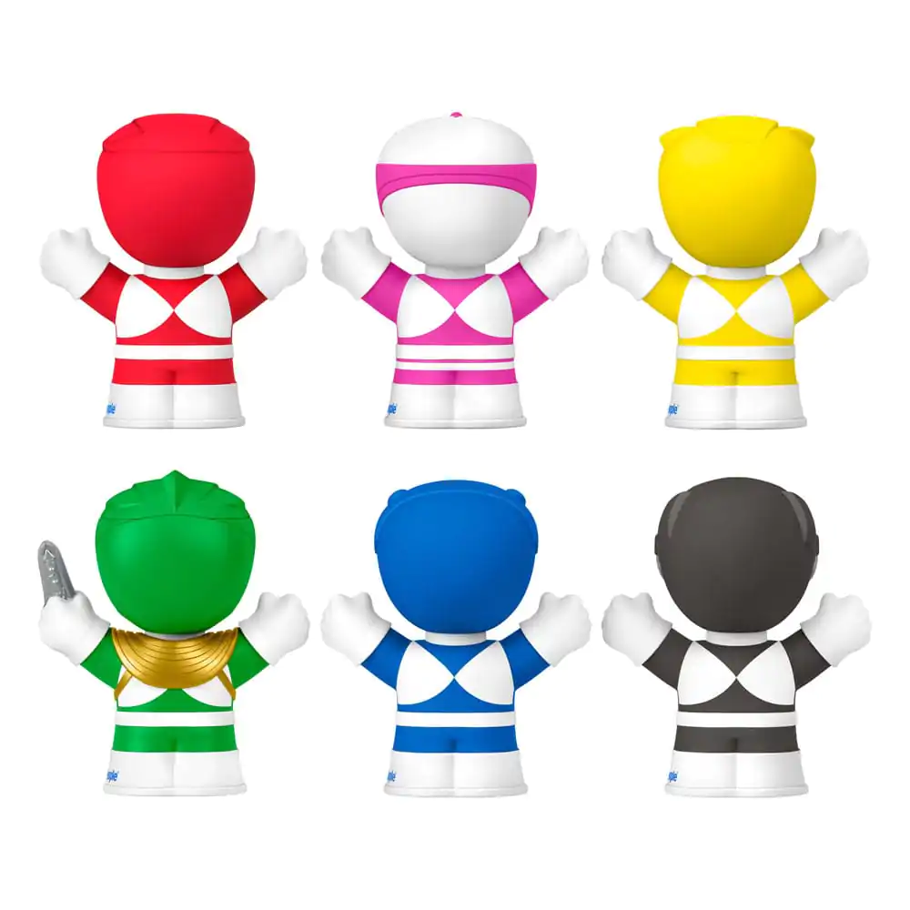 Mighty Morphin Power Rangers Fisher-Price Little People Collector Mini Figure 6-Pack 7 cm fotografija proizvoda