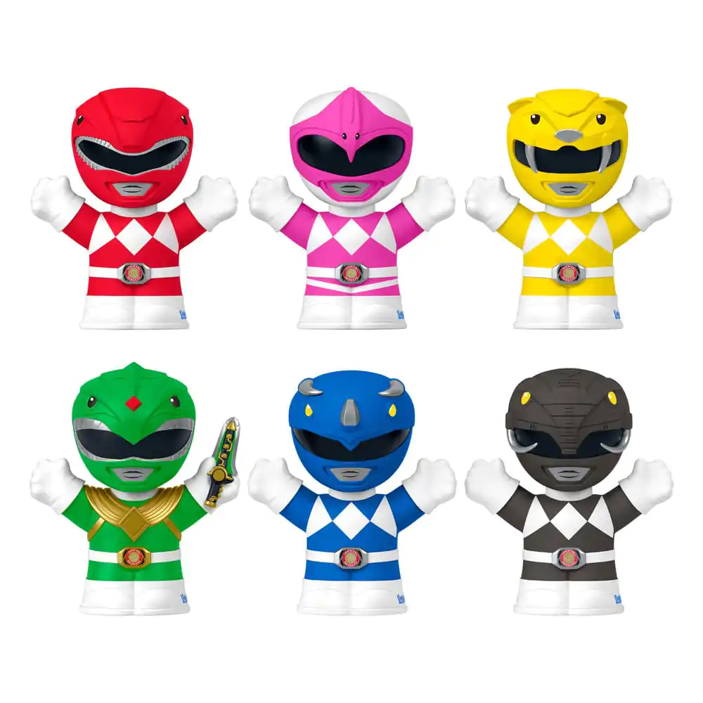 Mighty Morphin Power Rangers Fisher-Price Little People Collector Mini Figure 6-Pack 7 cm fotografija proizvoda