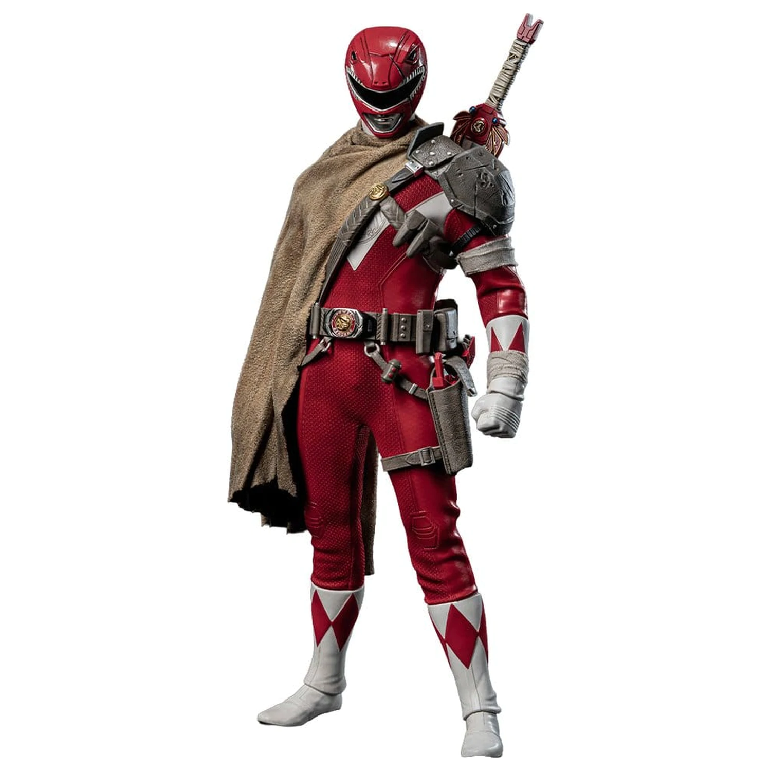 Mighty Morphin Power Rangers: The Return FigZero Action Figure 1/6 Red Power Ranger 31 cm fotografija proizvoda