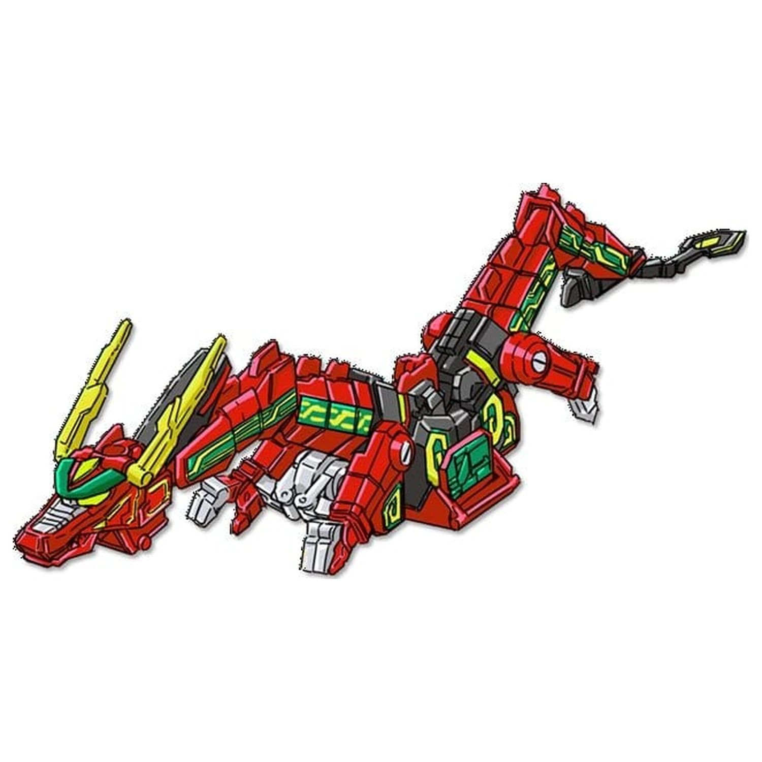 Mighty Morphin Power Rangers Thunderzord Akcijska figura Red Dragon fotografija proizvoda