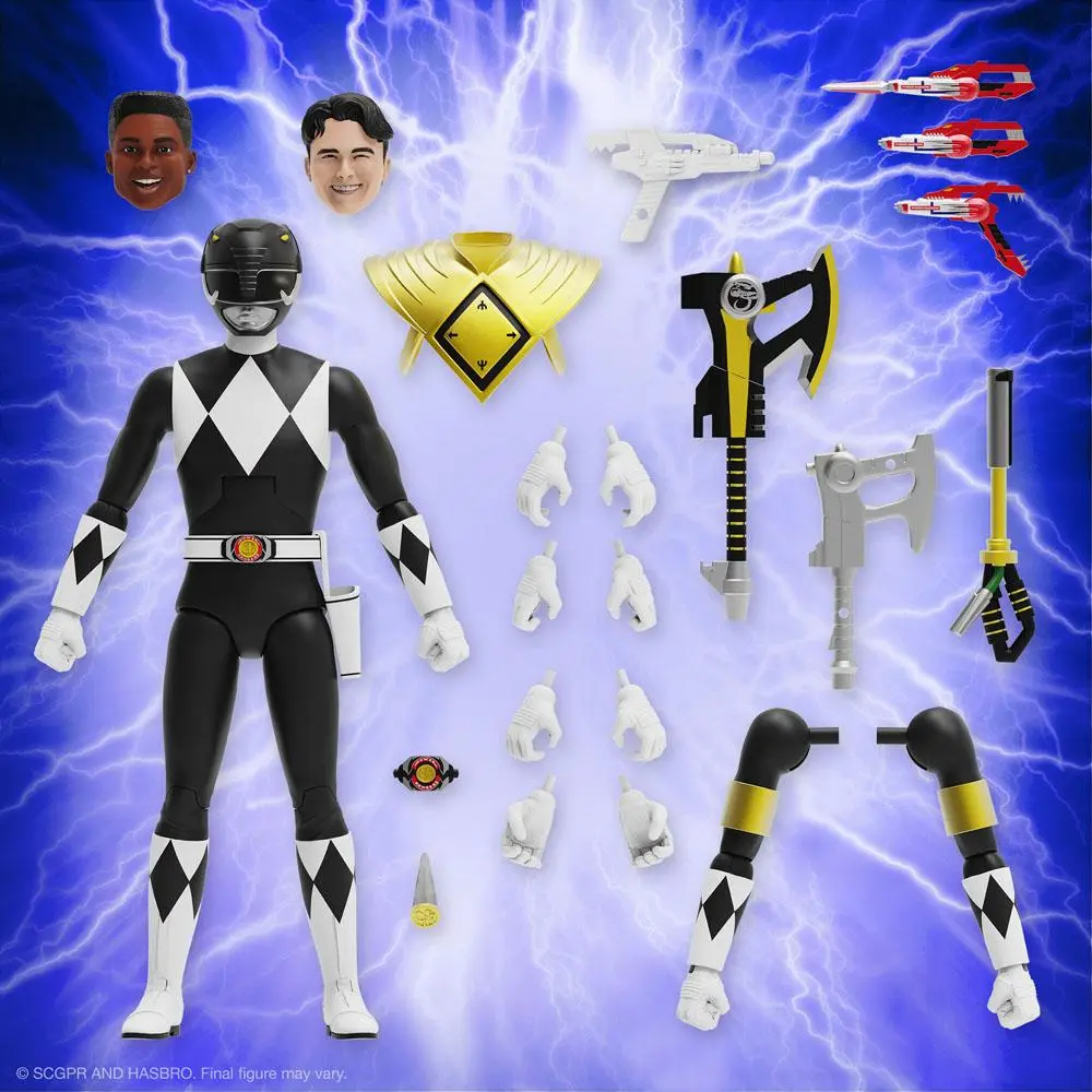 Mighty Morphin Power Rangers Ultimates akcijska figura Black Ranger 18 cm fotografija proizvoda