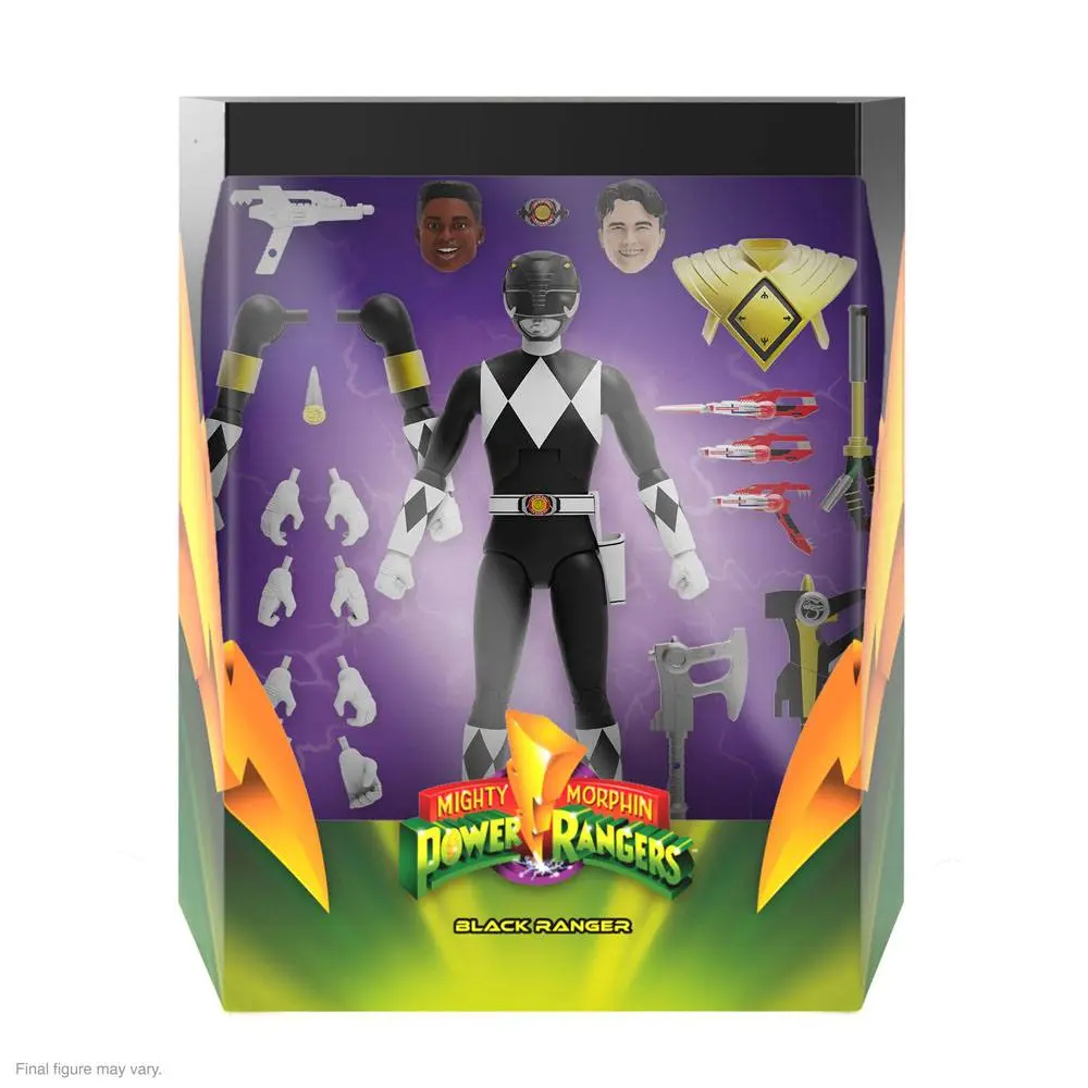 Mighty Morphin Power Rangers Ultimates akcijska figura Black Ranger 18 cm fotografija proizvoda