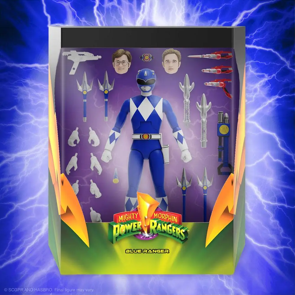 Mighty Morphin Power Rangers Ultimates akcijska figura Blue Ranger 18 cm fotografija proizvoda