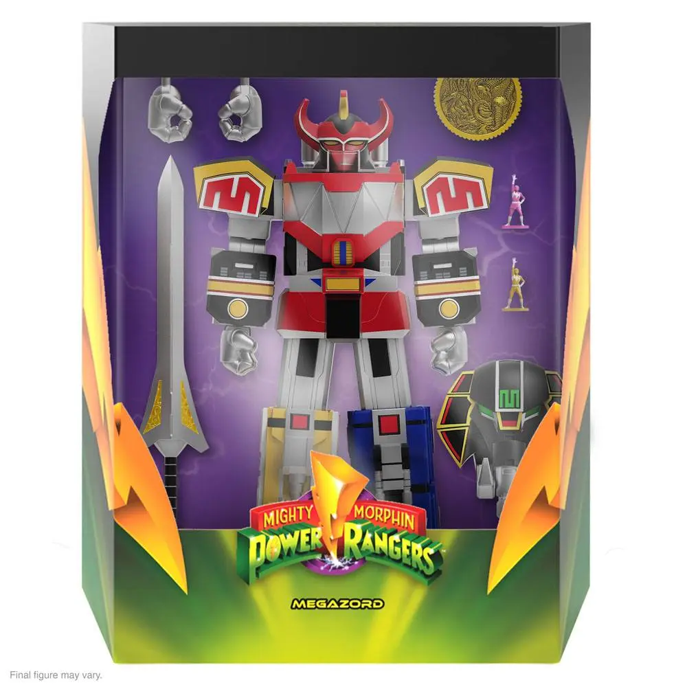 Mighty Morphin Power Rangers Ultimates akcijska figura Dino Megazord 20 cm fotografija proizvoda