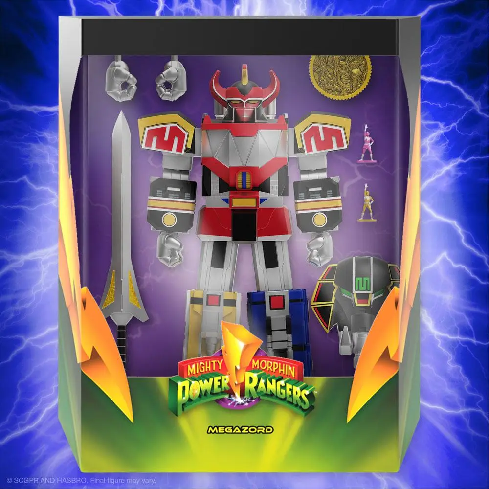 Mighty Morphin Power Rangers Ultimates akcijska figura Dino Megazord 20 cm fotografija proizvoda