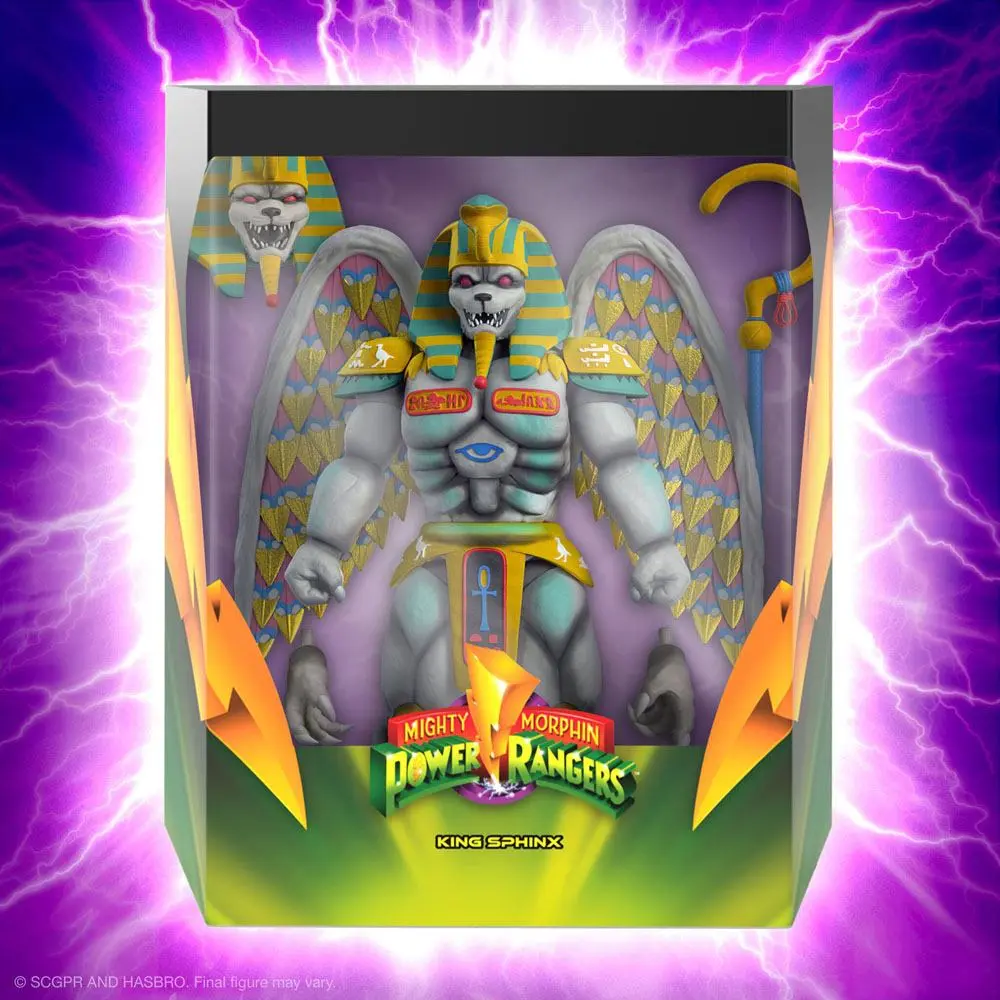 Mighty Morphin Power Rangers Ultimates akcijska figura King Sphinx 20 cm fotografija proizvoda