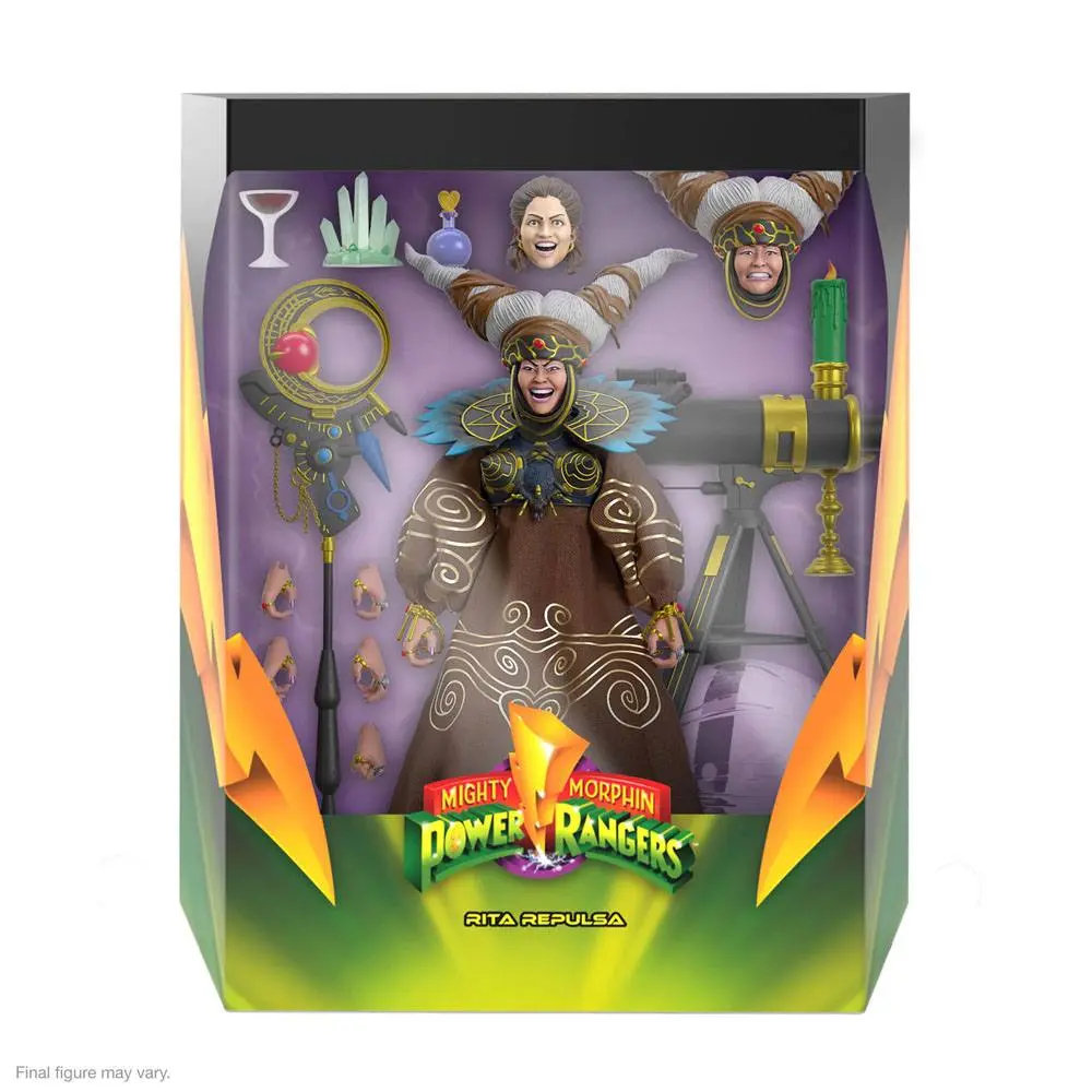 Mighty Morphin Power Rangers Ultimates akcijska figura Rita Repulsa 18 cm fotografija proizvoda