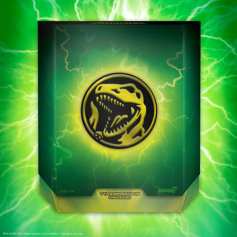 Mighty Morphin Power Rangers Ultimates akcijska figura Tyrannosaurus Dinozord 20 cm fotografija proizvoda