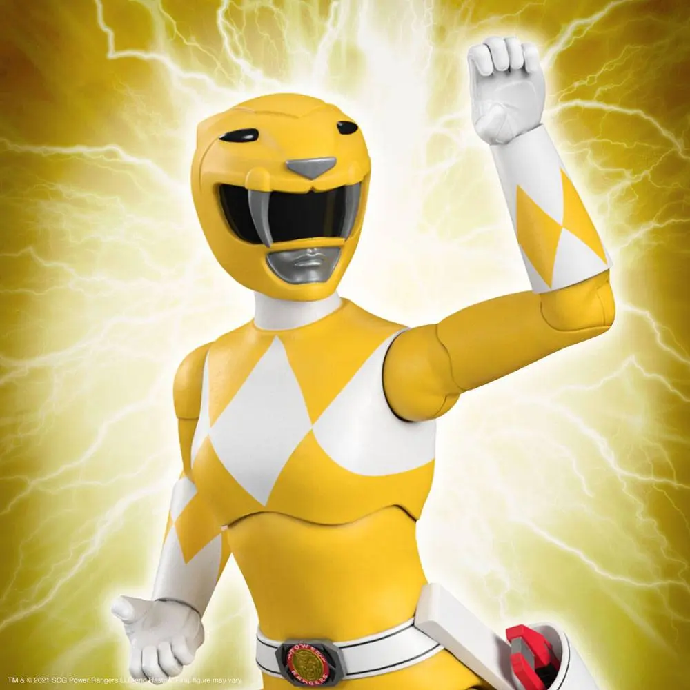 Mighty Morphin Power Rangers Ultimates akcijska figura Yellow Ranger 18 cm fotografija proizvoda