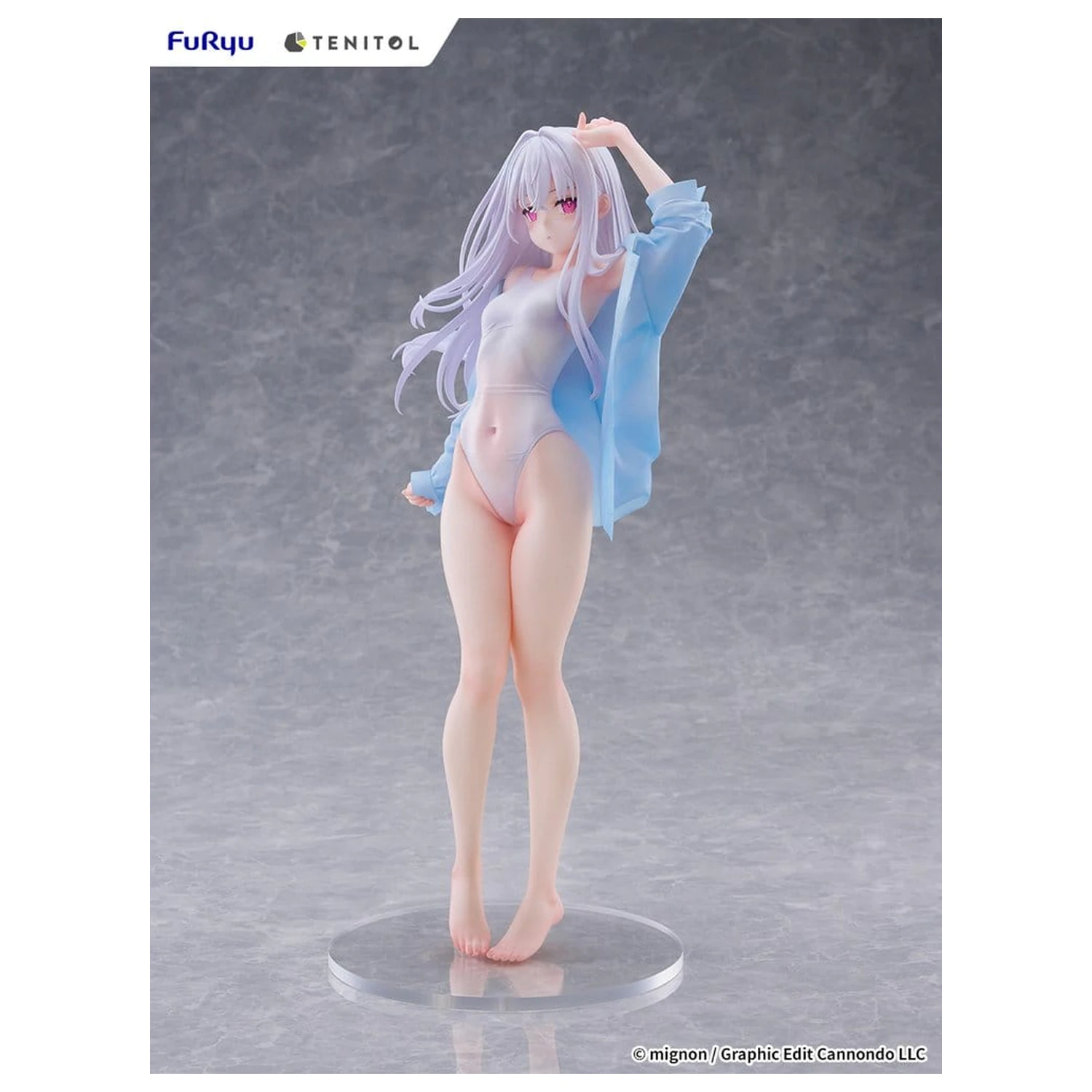 Mignon Works Tenitol Visoka PVC figura Shiro u kupaćem kostimu Ver. 30 cm fotografija proizvoda