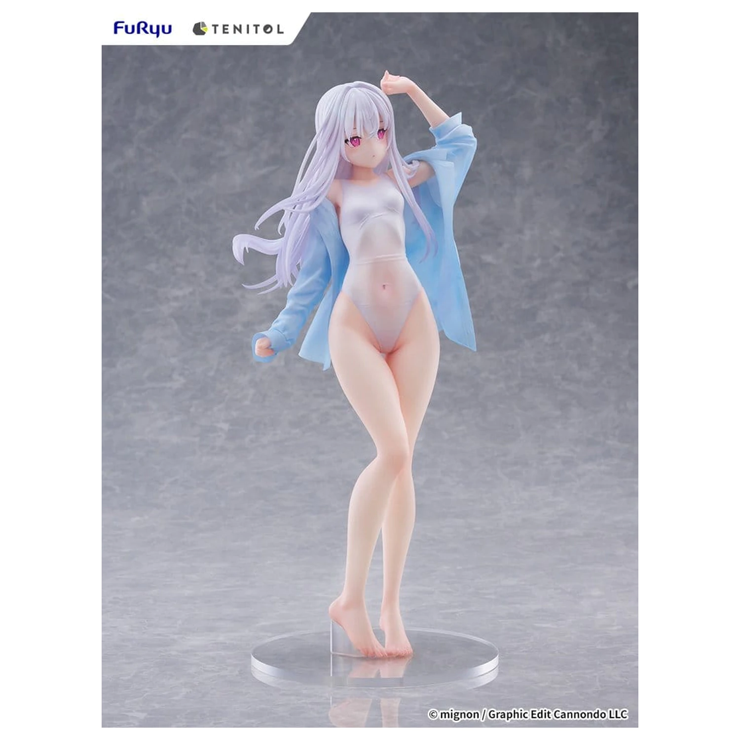 Mignon Works Tenitol Visoka PVC figura Shiro u kupaćem kostimu Ver. 30 cm fotografija proizvoda