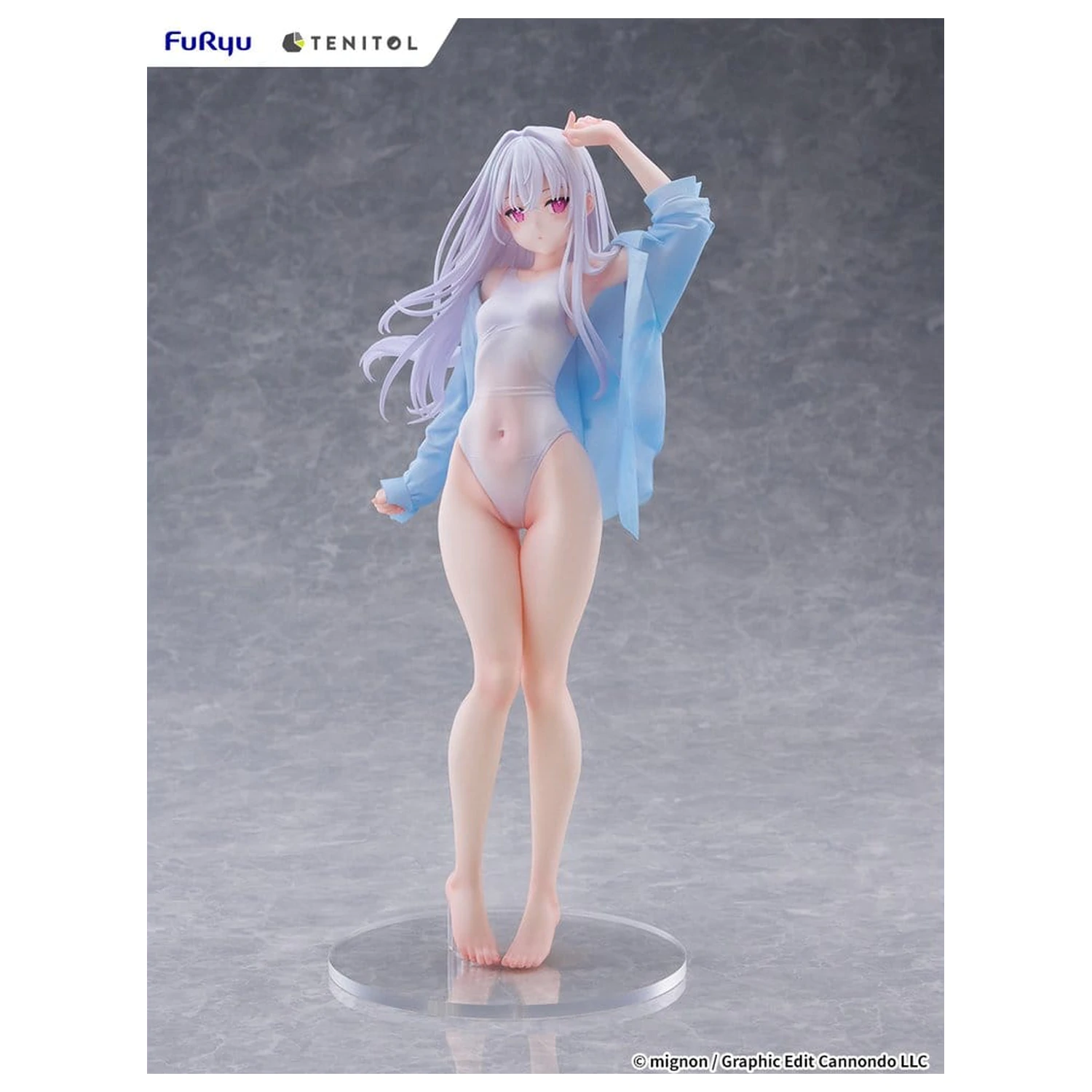 Mignon Works Tenitol Visoka PVC figura Shiro u kupaćem kostimu Ver. 30 cm fotografija proizvoda