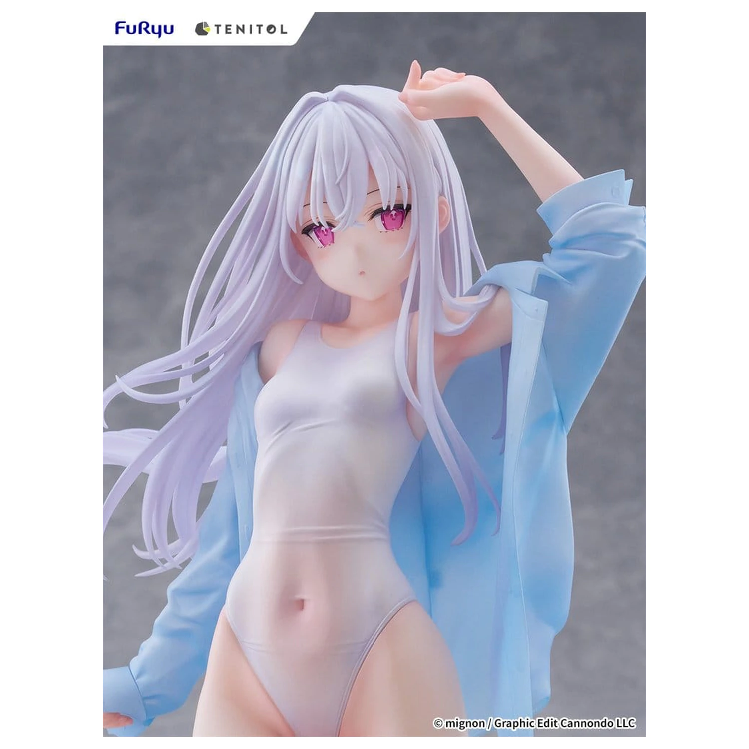 Mignon Works Tenitol Visoka PVC figura Shiro u kupaćem kostimu Ver. 30 cm fotografija proizvoda