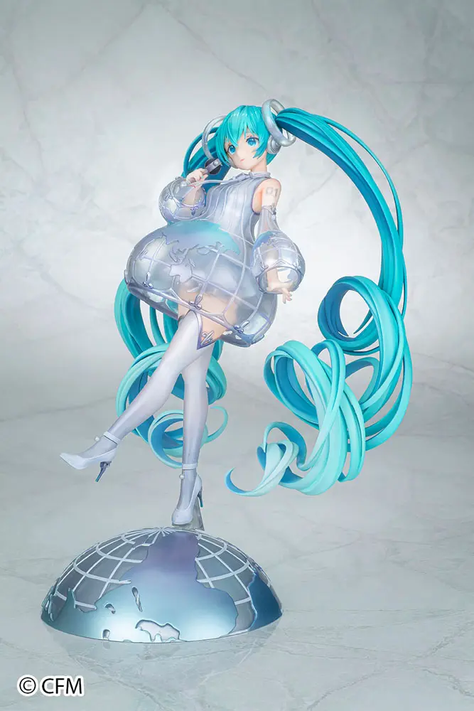 Miku EXPO 2021 PVC Kip 1/7 Hatsune Miku Online Ver. 28 cm fotografija proizvoda