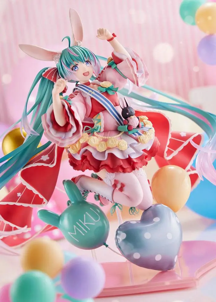 Miku Hatsune PVC kip 1/7 Miku Hatsune Rođendan 2021 (Pretty Rabbit Ver.) by Spiritale 21 cm fotografija proizvoda