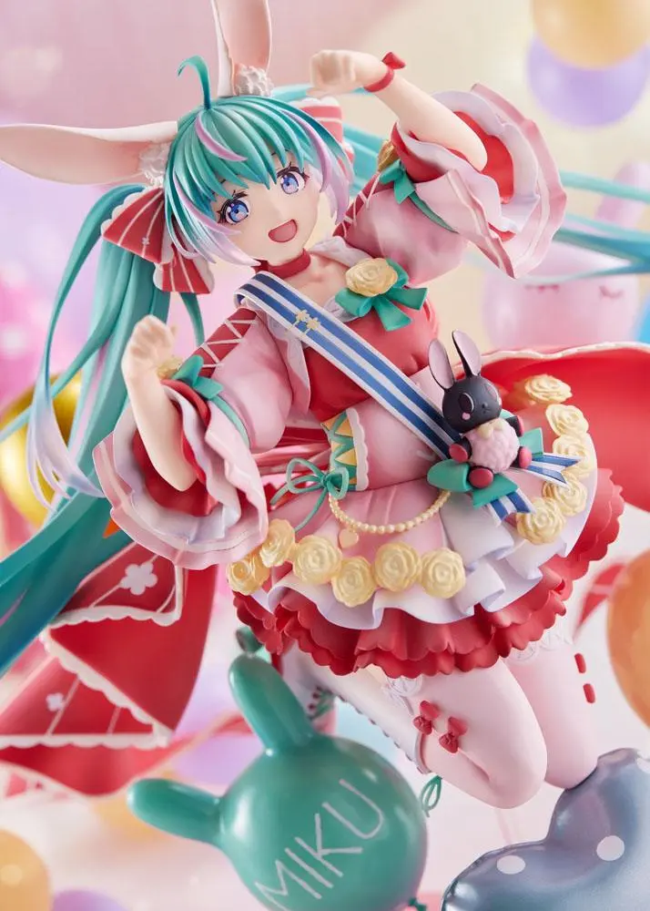 Miku Hatsune PVC kip 1/7 Miku Hatsune Rođendan 2021 (Pretty Rabbit Ver.) by Spiritale 21 cm fotografija proizvoda