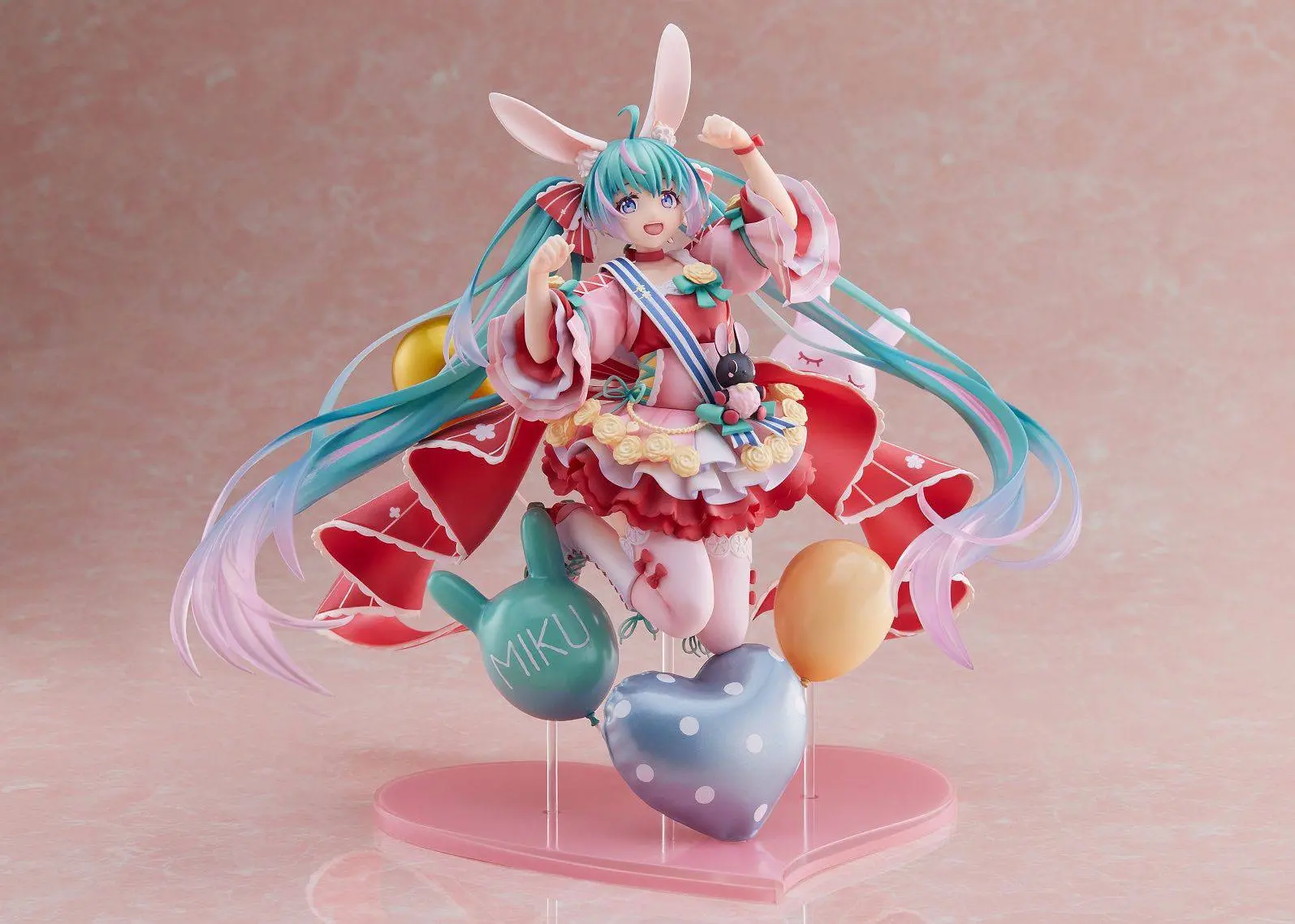 Miku Hatsune PVC kip 1/7 Miku Hatsune Rođendan 2021 (Pretty Rabbit Ver.) by Spiritale 21 cm fotografija proizvoda