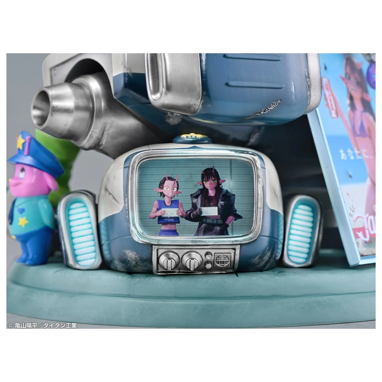 Milky Subway The Galactic Limited Express PVC Figure set od 2 Chiharu i Makina 18 cm fotografija proizvoda