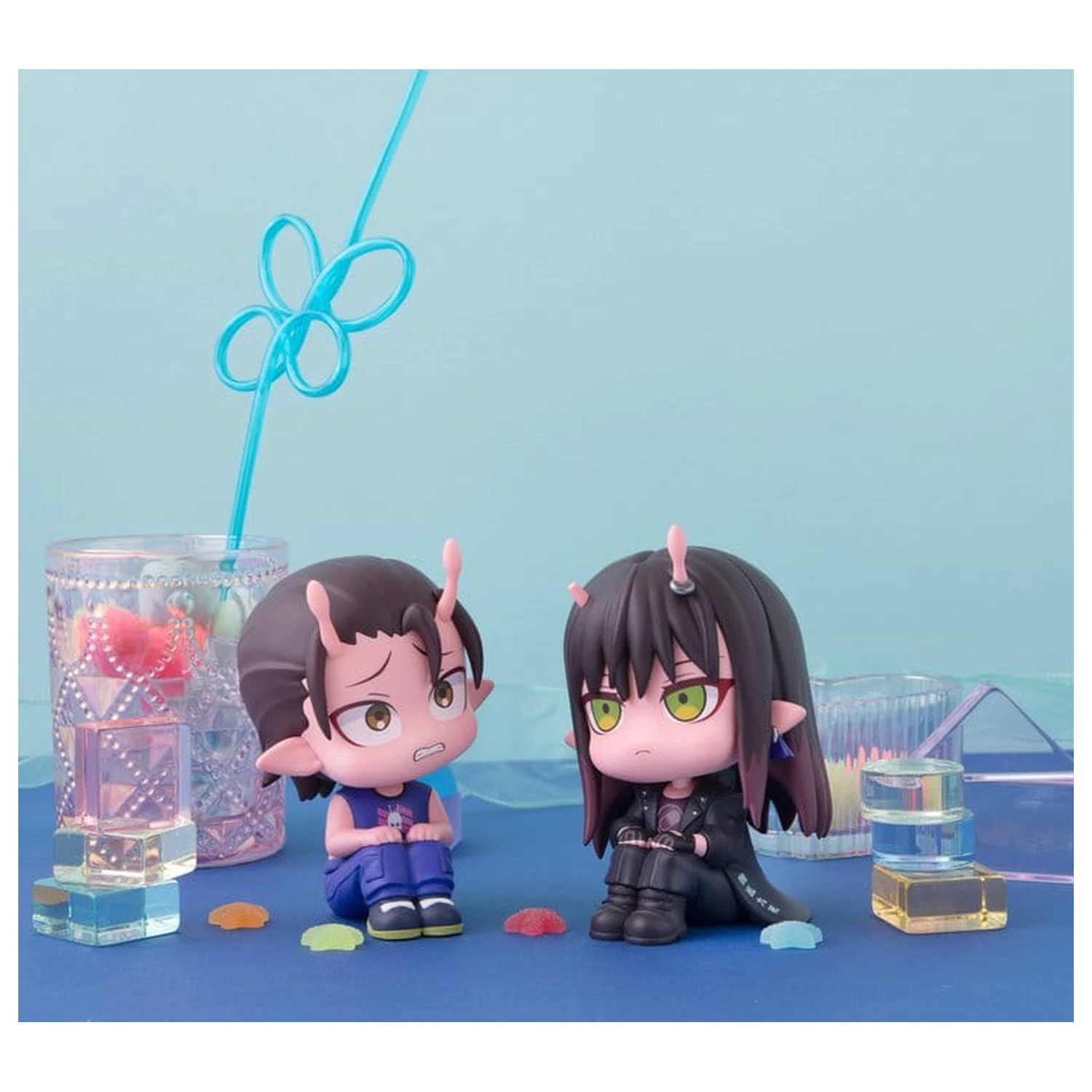 Milky Subway The Galactic Limited Express Look Up PVC figure pakiranje od 2 komada Akane & Kanata 11 cm (s poklonom) fotografija proizvoda