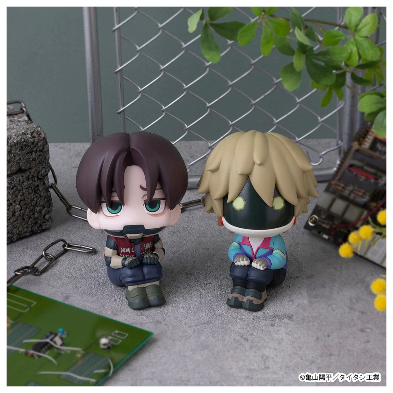Milky Subway The Galactic Limited Express Look Up PVC figure 2-paket Kurt & Max 11 cm (s poklonom) fotografija proizvoda