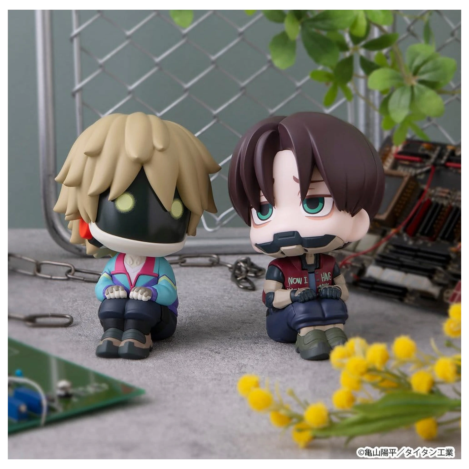 Milky Subway The Galactic Limited Express Look Up PVC figure 2-paket Kurt & Max 11 cm (s poklonom) fotografija proizvoda