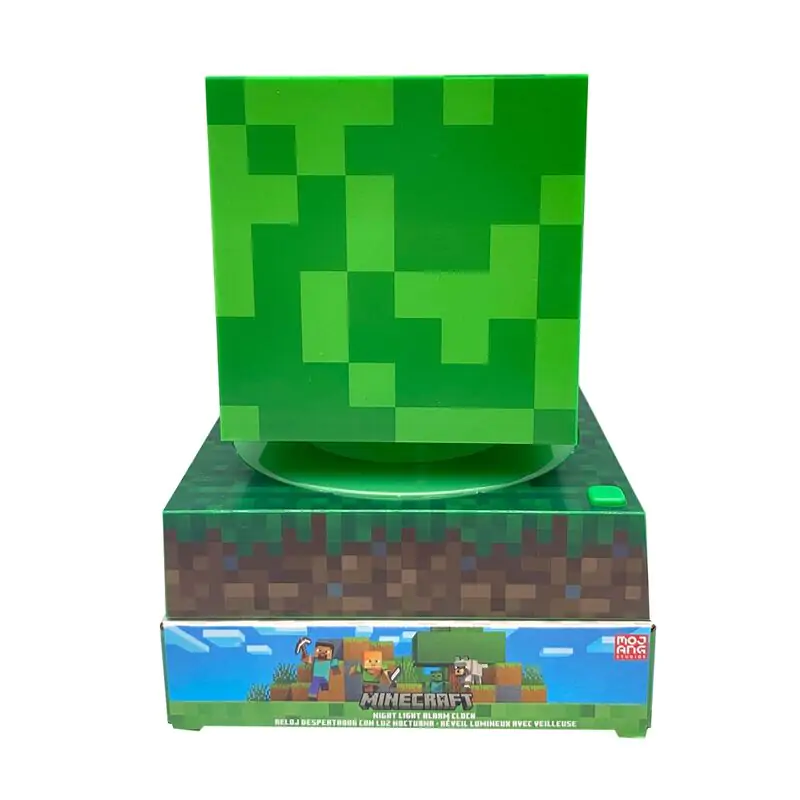 Minecraft 3D lampa sa budilicom fotografija proizvoda