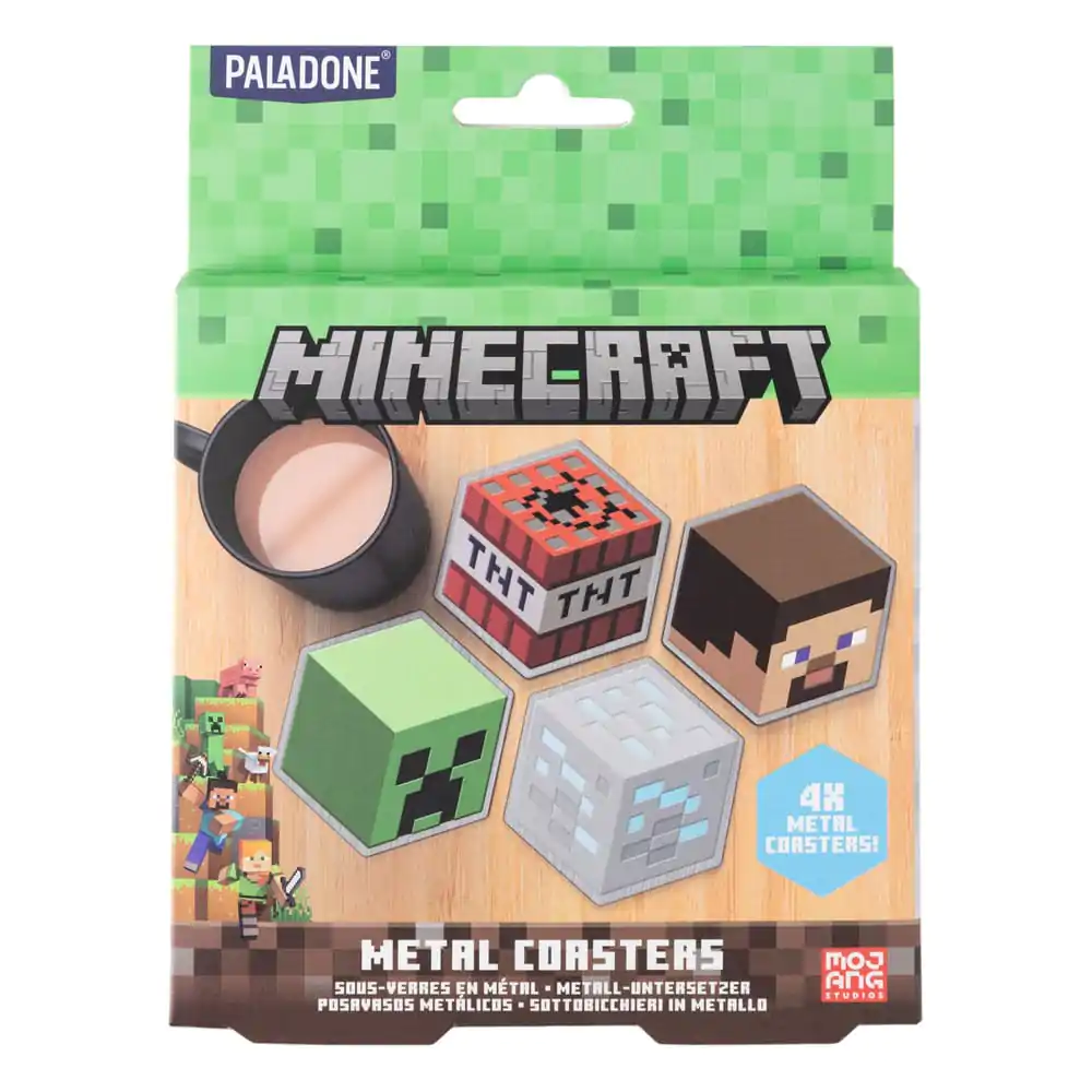 Minecraft Podmetači za čaše 4-Pack fotografija proizvoda