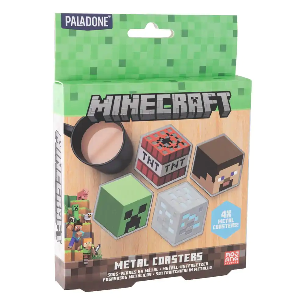Minecraft Podmetači za čaše 4-Pack fotografija proizvoda