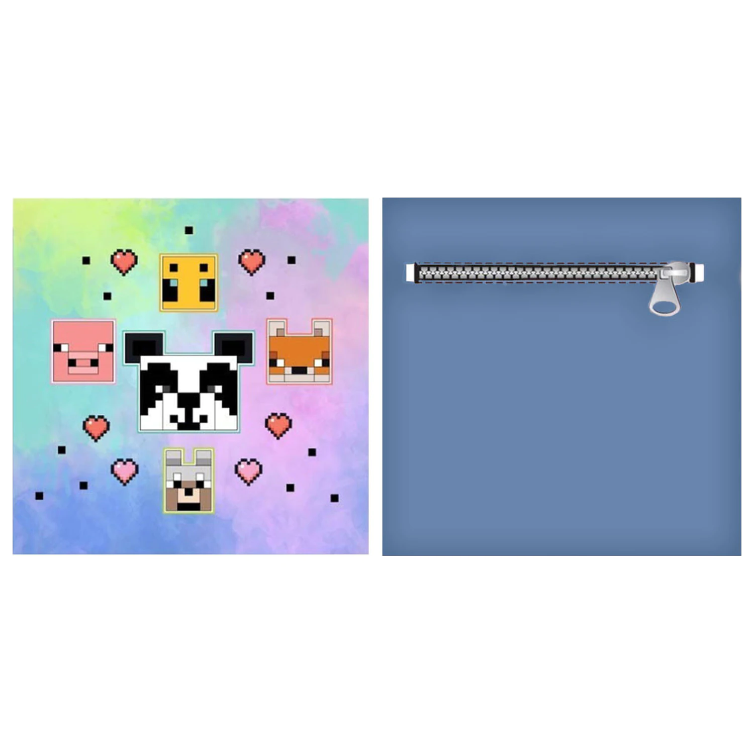 Minecraft Animals Jastuk, ukrasni jastuk s uklonjivom navlakom fotografija proizvoda