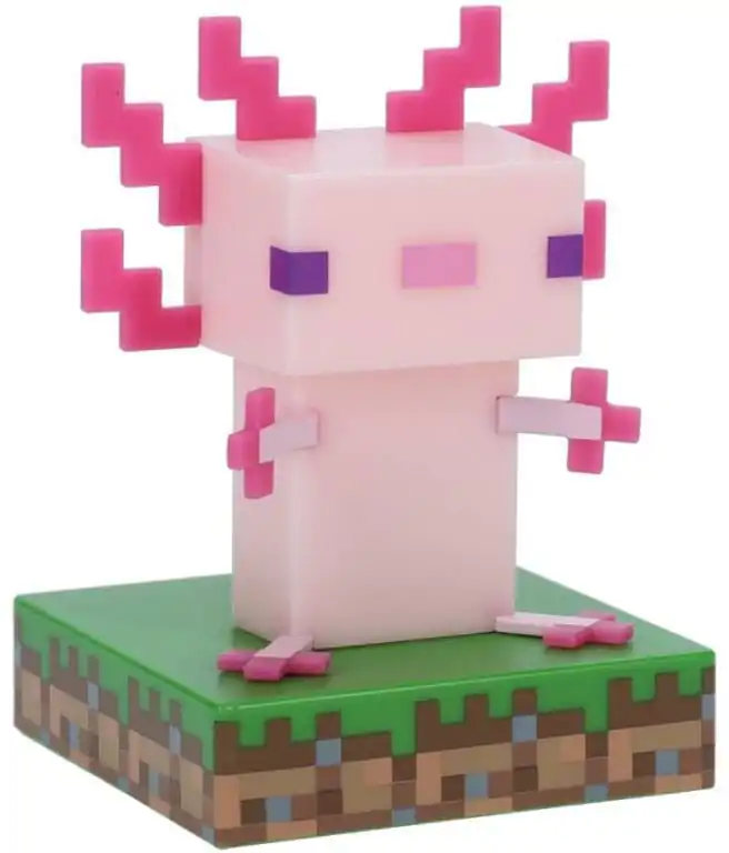 Minecraft Icon Svjetlo Axolotl fotografija proizvoda