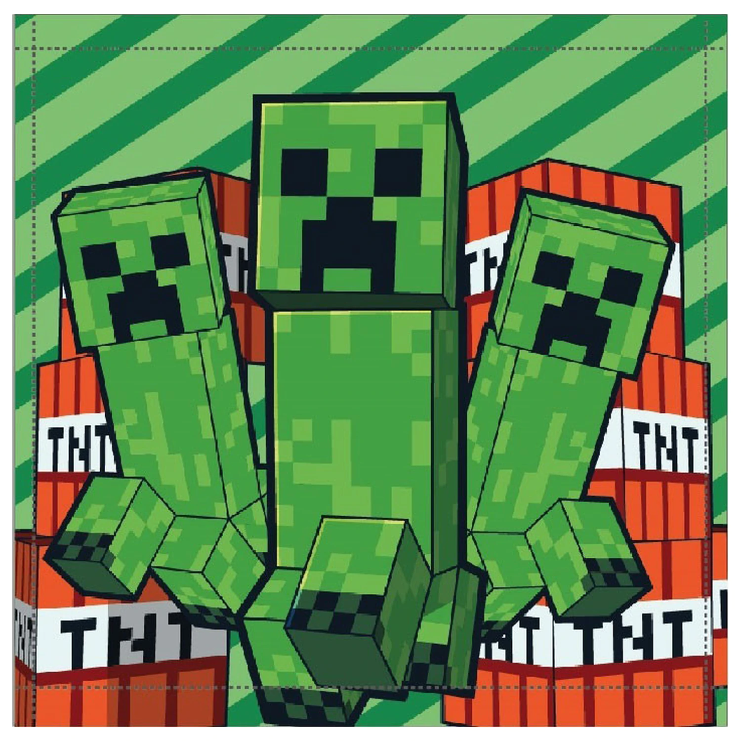 Minecraft Battle Ručnik za ruke, Krpa za lice, Ručnik 30x30cm fotografija proizvoda
